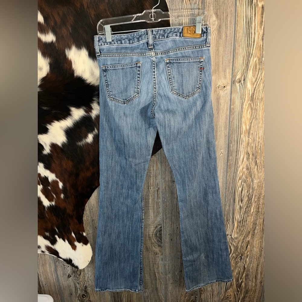 Y2K GAP medium wash low rise stretch bootcut jeans size 4 Long - Picture 5 of 5